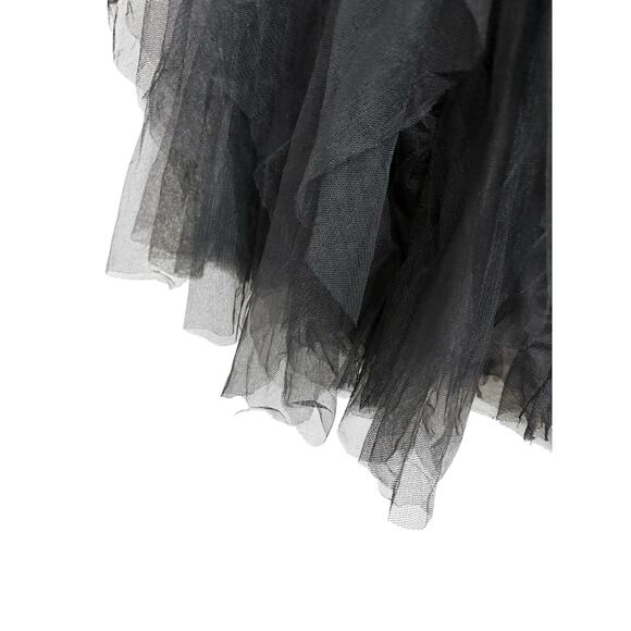 For Love & Lemons Bustier Tulle Gown Tiered Ruffle Prom Fairy Witchy Formal Sz M - Picture 7 of 11